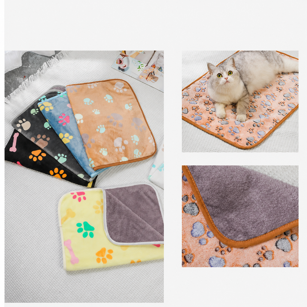 Waterproof Flannel Pet Blanket