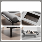 Elevated Breathable Pet Cot Bed for Dogs & Cats