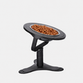 Adjustable Elevated Stainless Steel Pet Bowl Stand Set