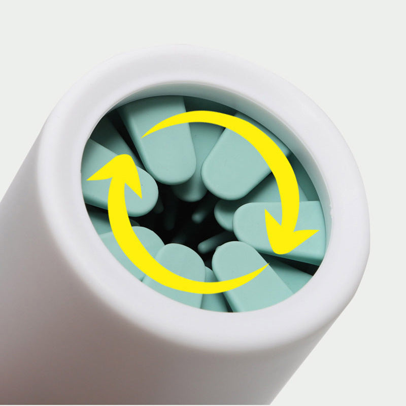 Semi-Automatic Silicone Pet Paw Washer Cup