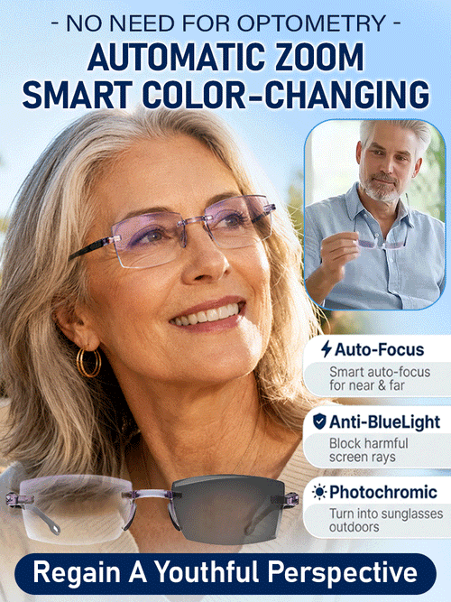 🔥Last Day BUY 1 GET 1 FREE EACH $9.99 ONLY🔥Smart Zoom Diamond-Cut Reading Glasses